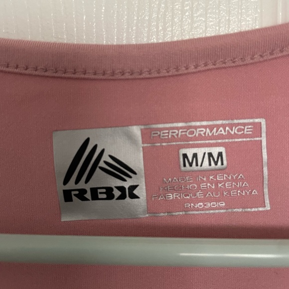 RBX, Pink Athletic Shirt, Size M - Picture 3 of 3